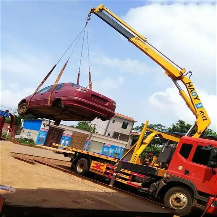 承德吊车吊汽车的正确方法